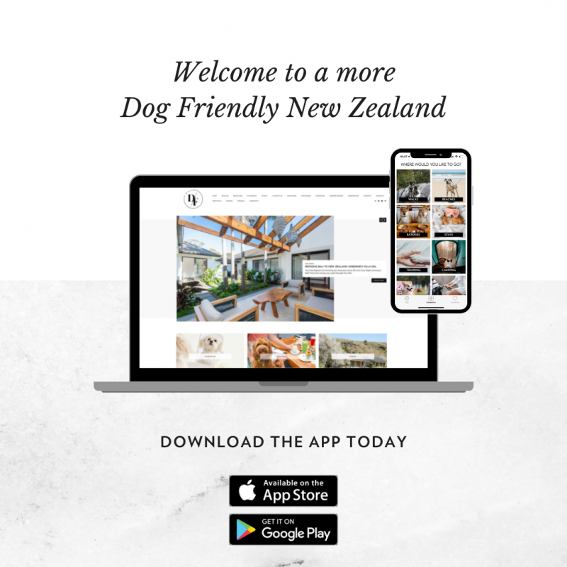 Dog Friendly New Zealand Mobile App - search for dog friendly places in New Zealand